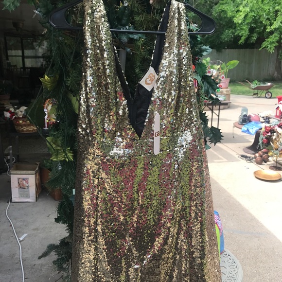 NEW Giani Bini Sequence Dress - Picture 3 of 3